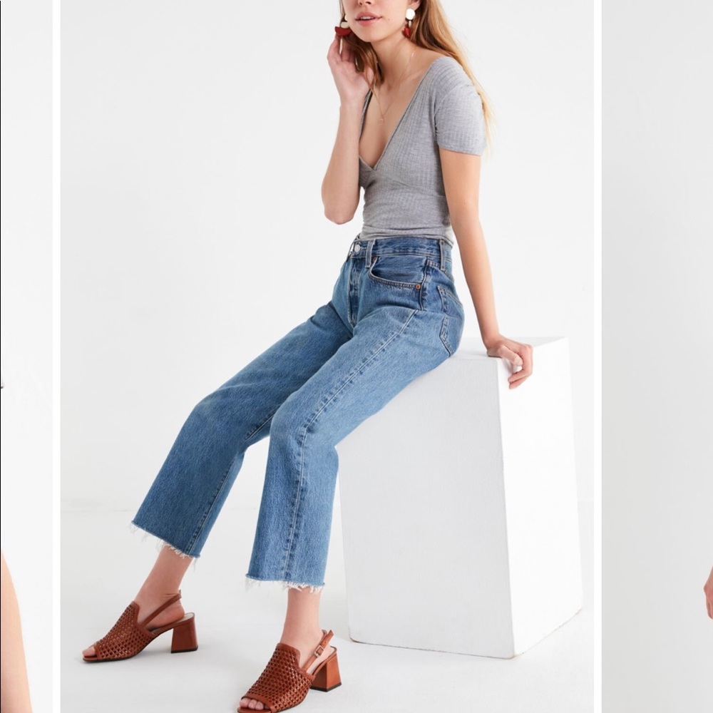 Urban Outfitters Plunging Tee NWT